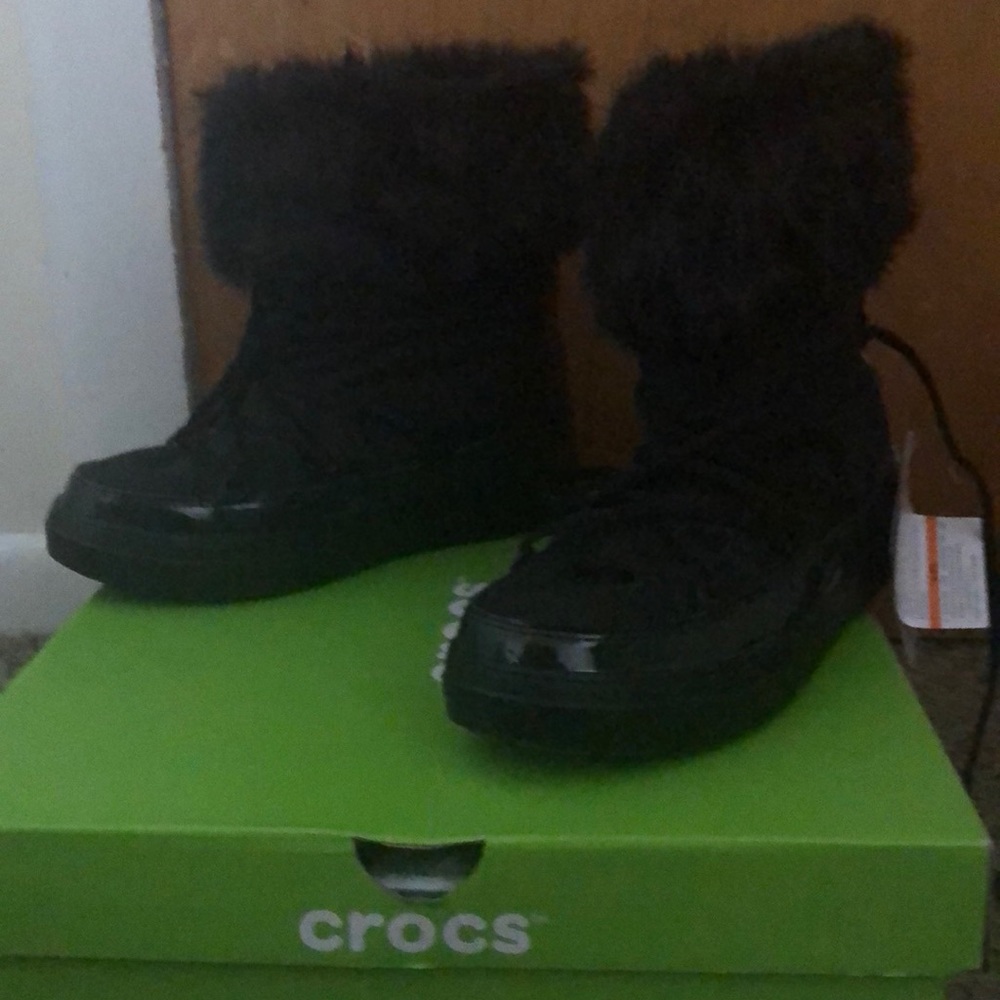 Brand new Crocs winter boots